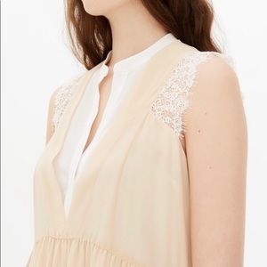 Sandro Religione Silky layered feminine dress